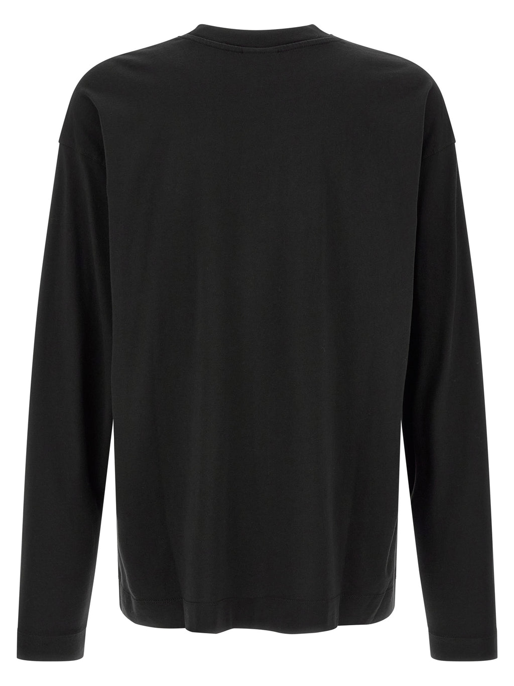 Dries Van Noten Black Cotton T-Shirt