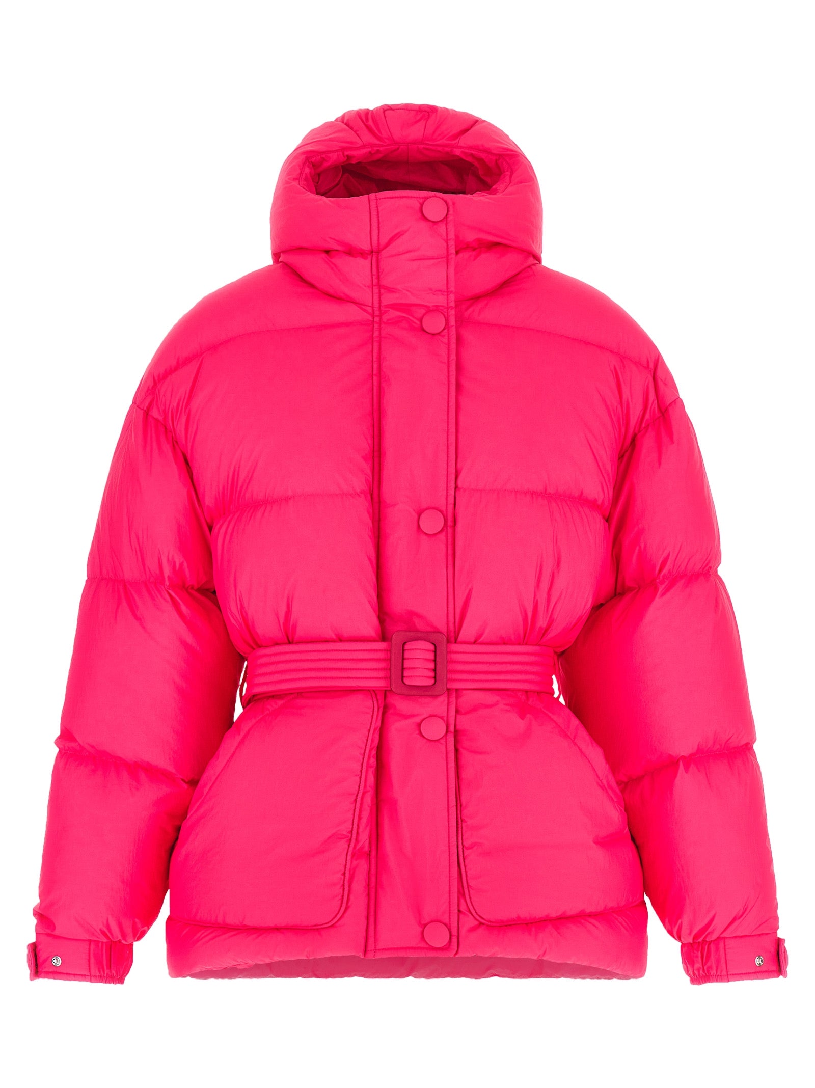 IENKI IENKI Fuchsia Nylon Full-Length Jacket
