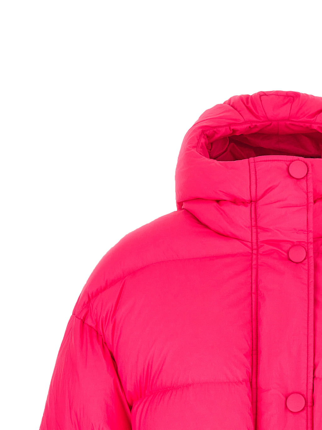 IENKI IENKI Fuchsia Nylon Full-Length Jacket