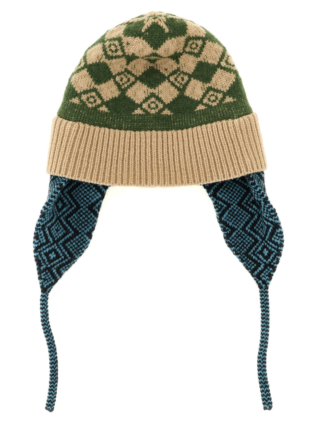Dries Van Noten Multicolor Wool Ear Muffs