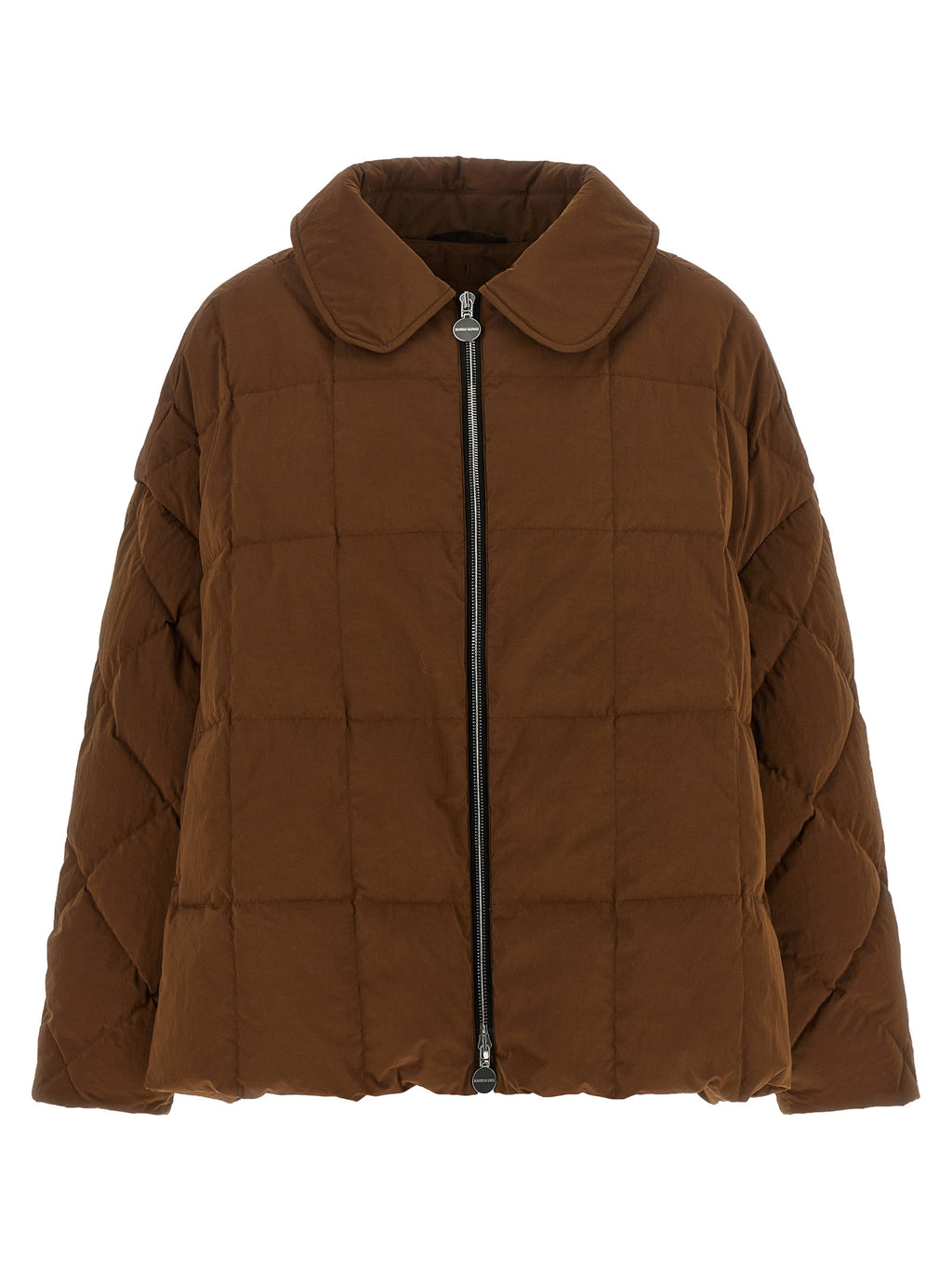IENKI IENKI Brown Polyester Full-Length Jacket