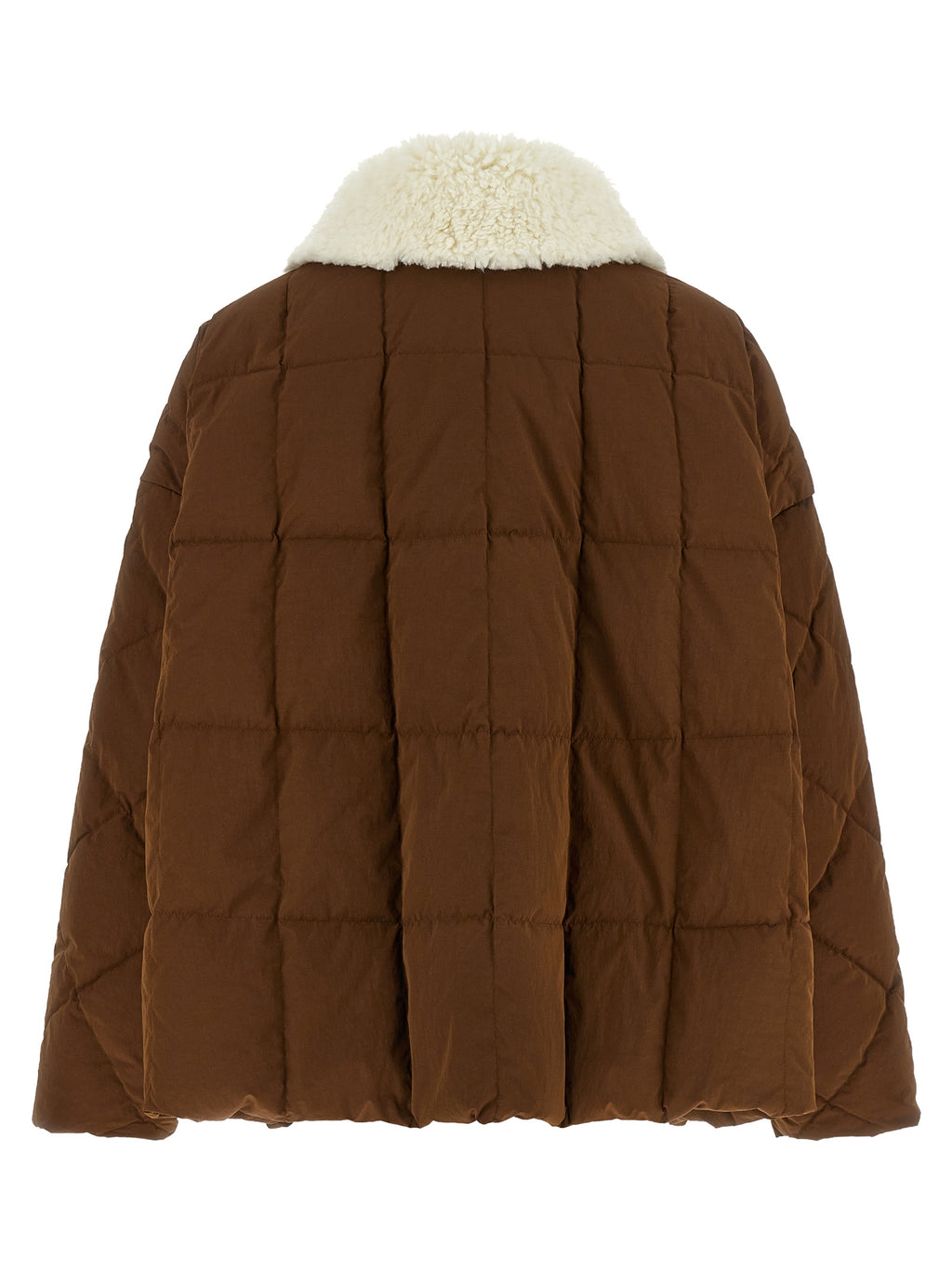 IENKI IENKI Brown Polyester Full-Length Jacket