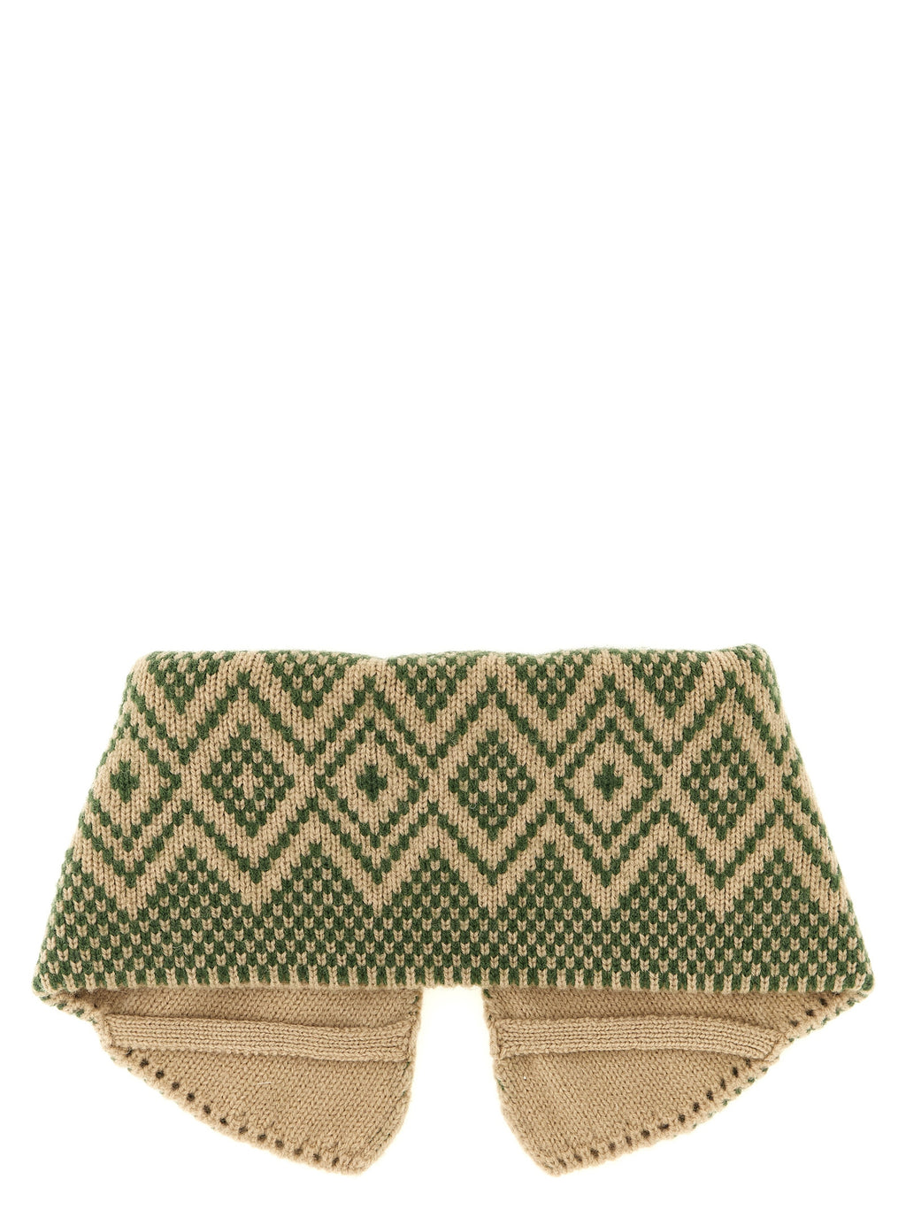 Dries Van Noten Beige Wool Scarf