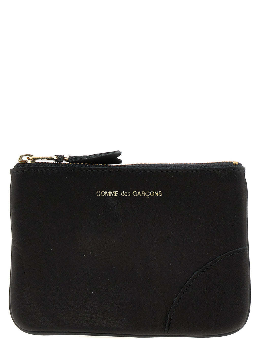 Comme Des Garçons Black Calfskin Cardholder