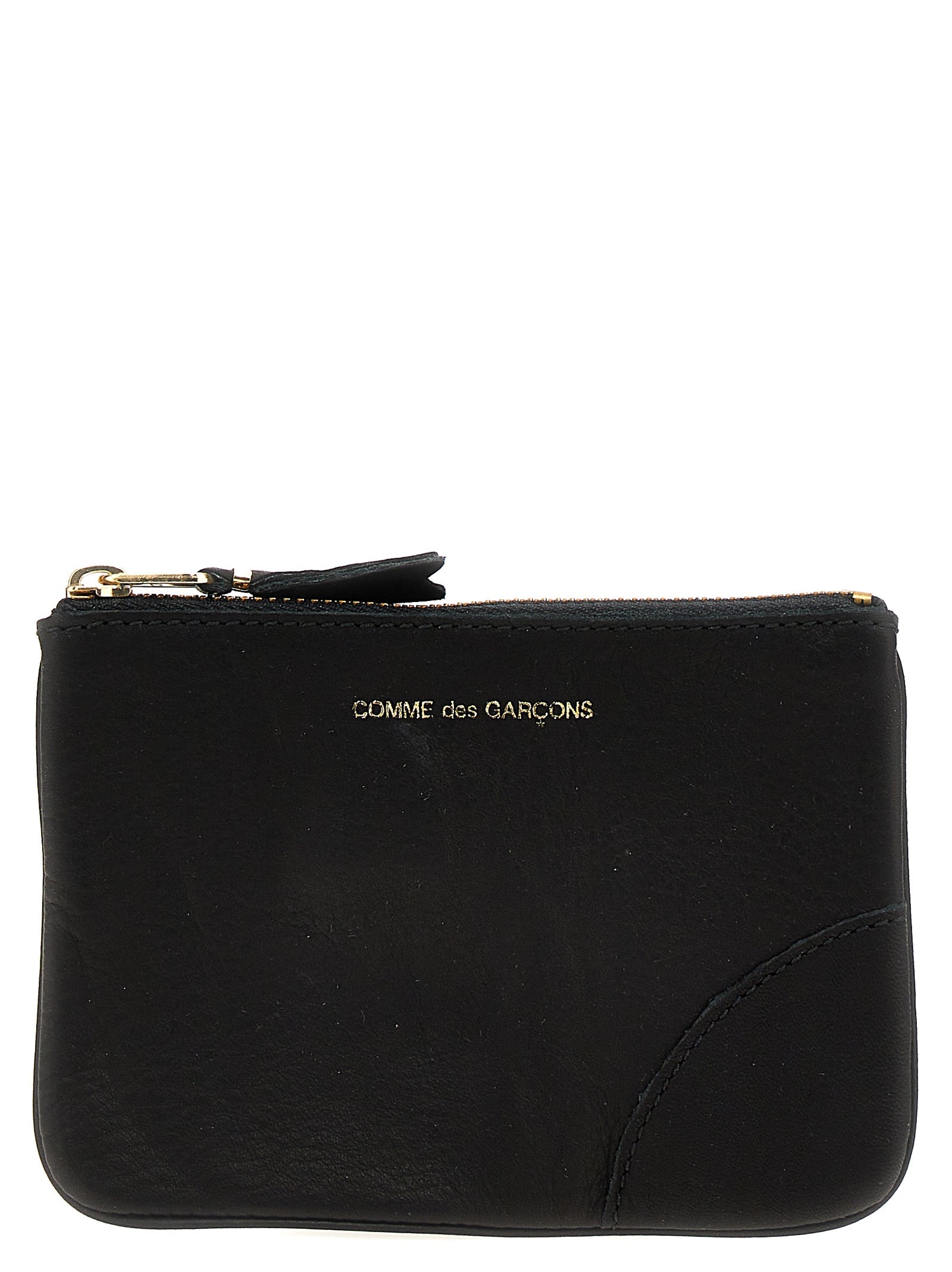 Comme Des Garçons Black Calfskin Cardholder