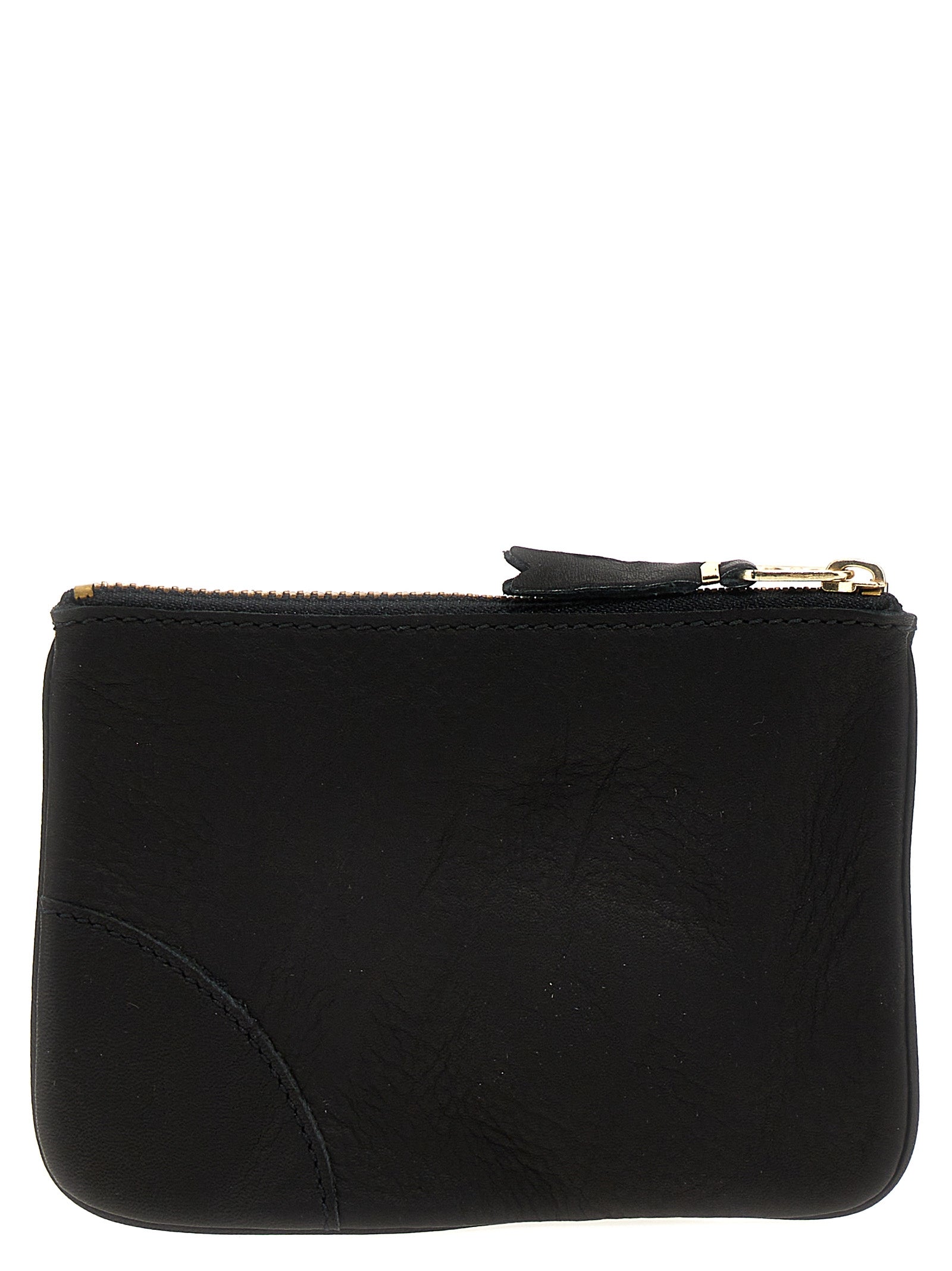 Comme Des Garçons Black Calfskin Cardholder