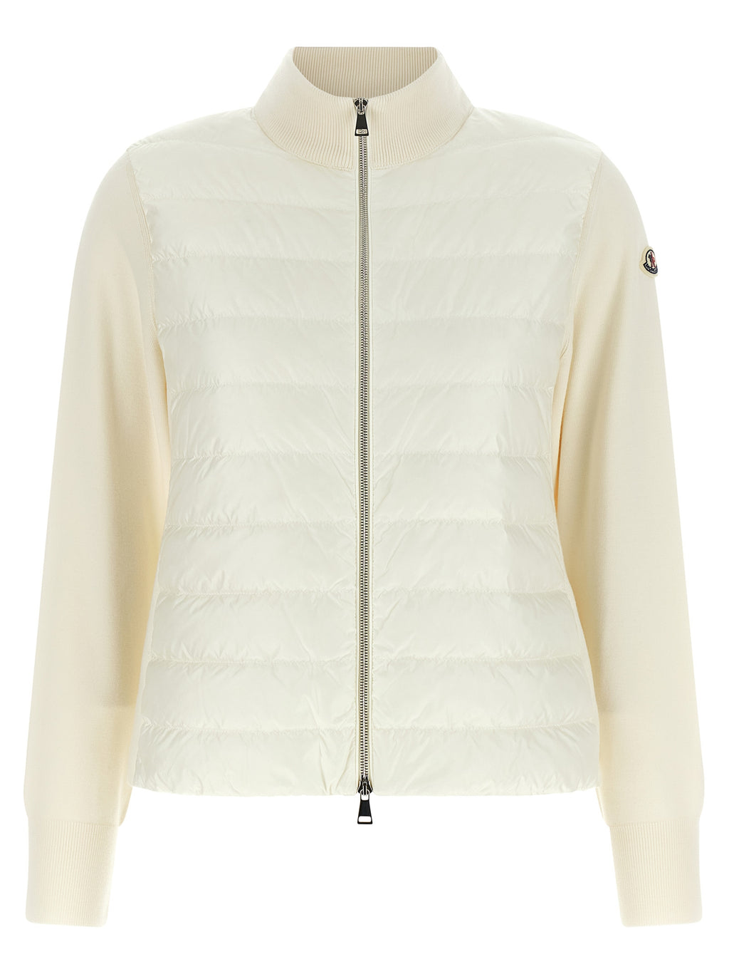 Moncler White Polyamide Cardigan