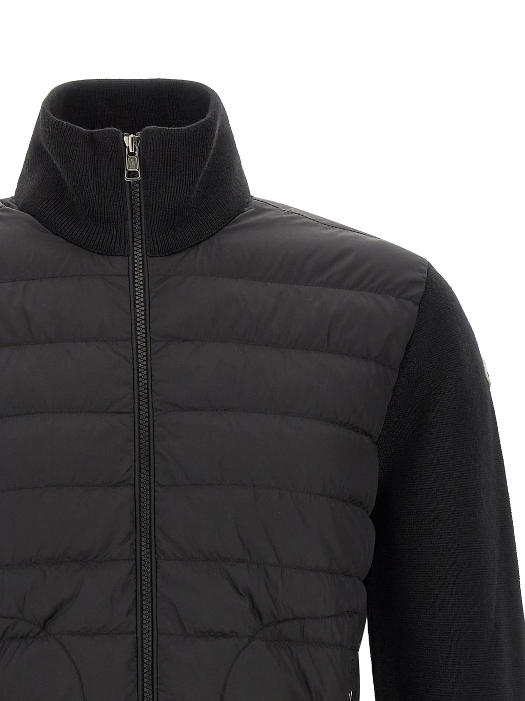 Moncler Black Polyamide Cardigan