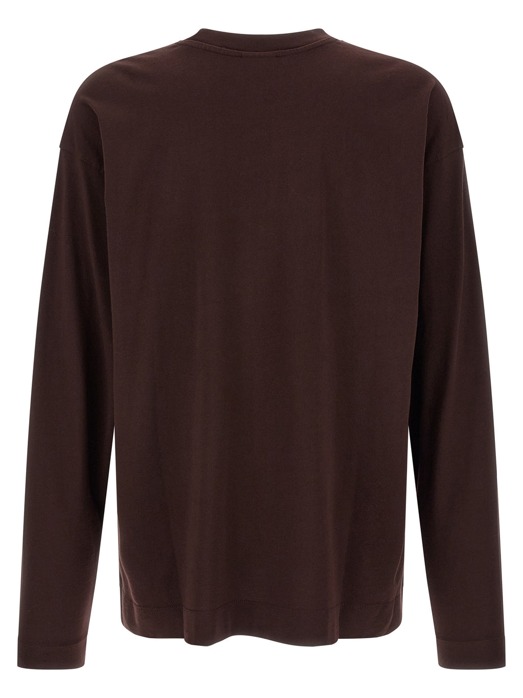 Dries Van Noten Bordeaux Cotton T-Shirt