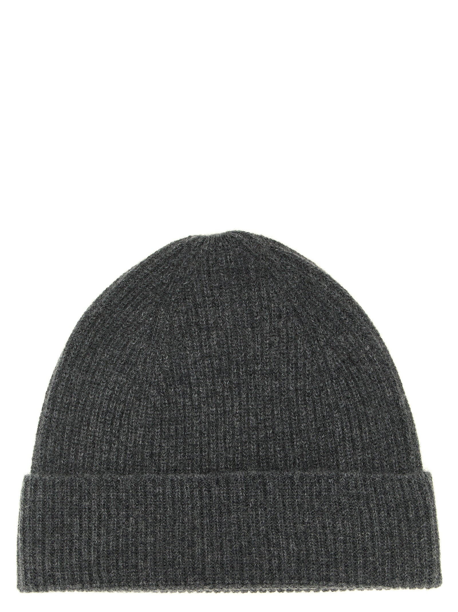 Ballantyne Gray Cashmere Beanie