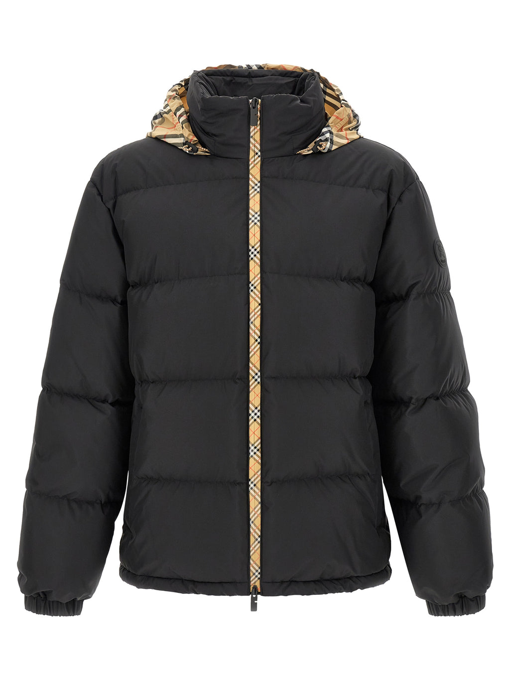 Burberry Black Polyester Parka