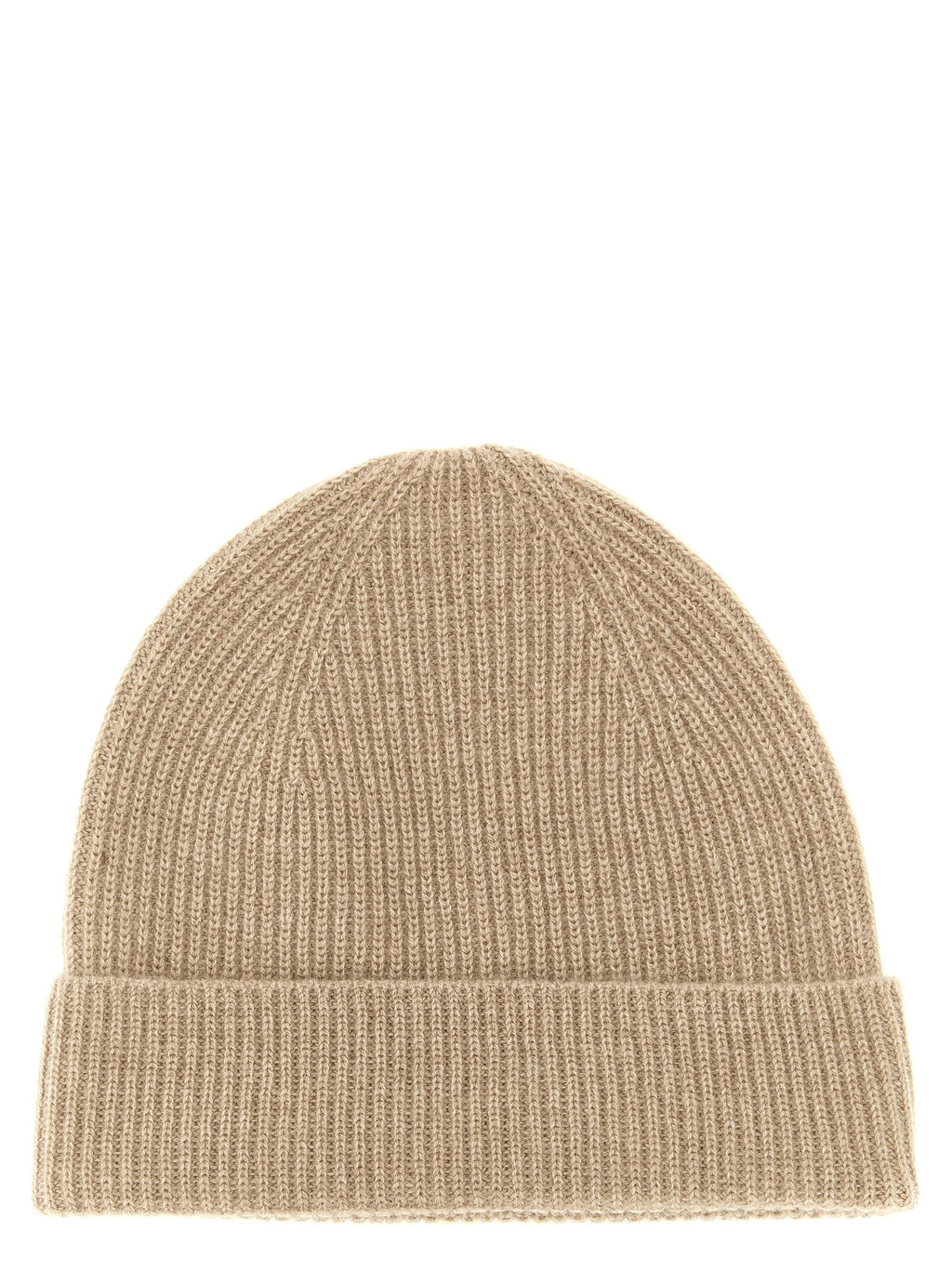 Ballantyne Beige Cashmere Beanie