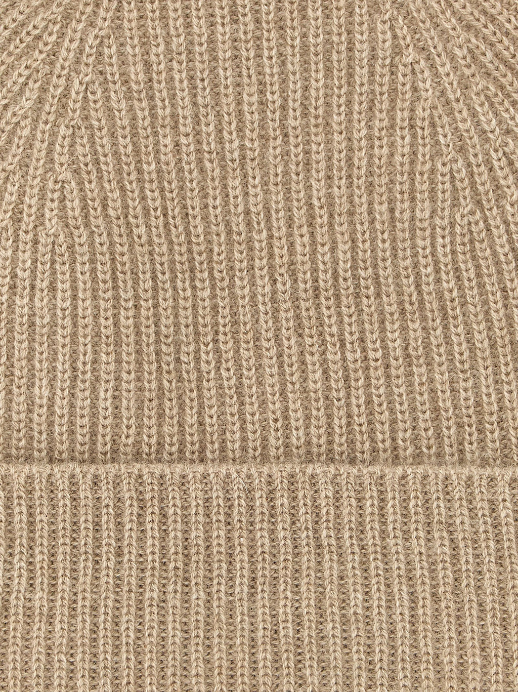 Ballantyne Beige Cashmere Beanie