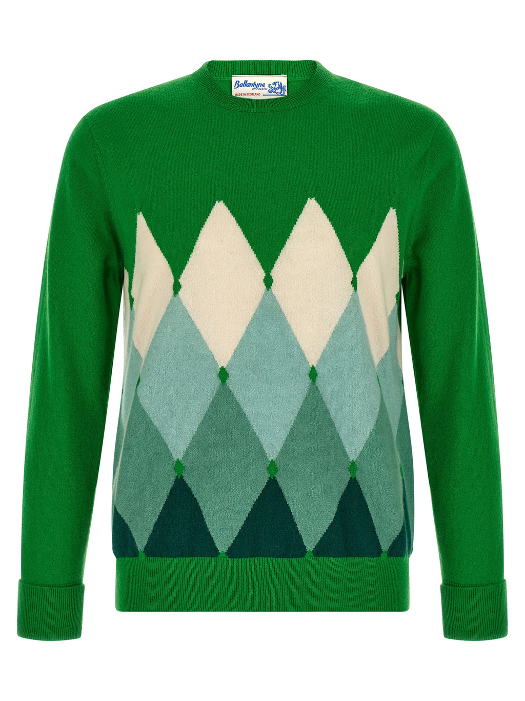 Ballantyne Bicolor Cashmere Cardigan