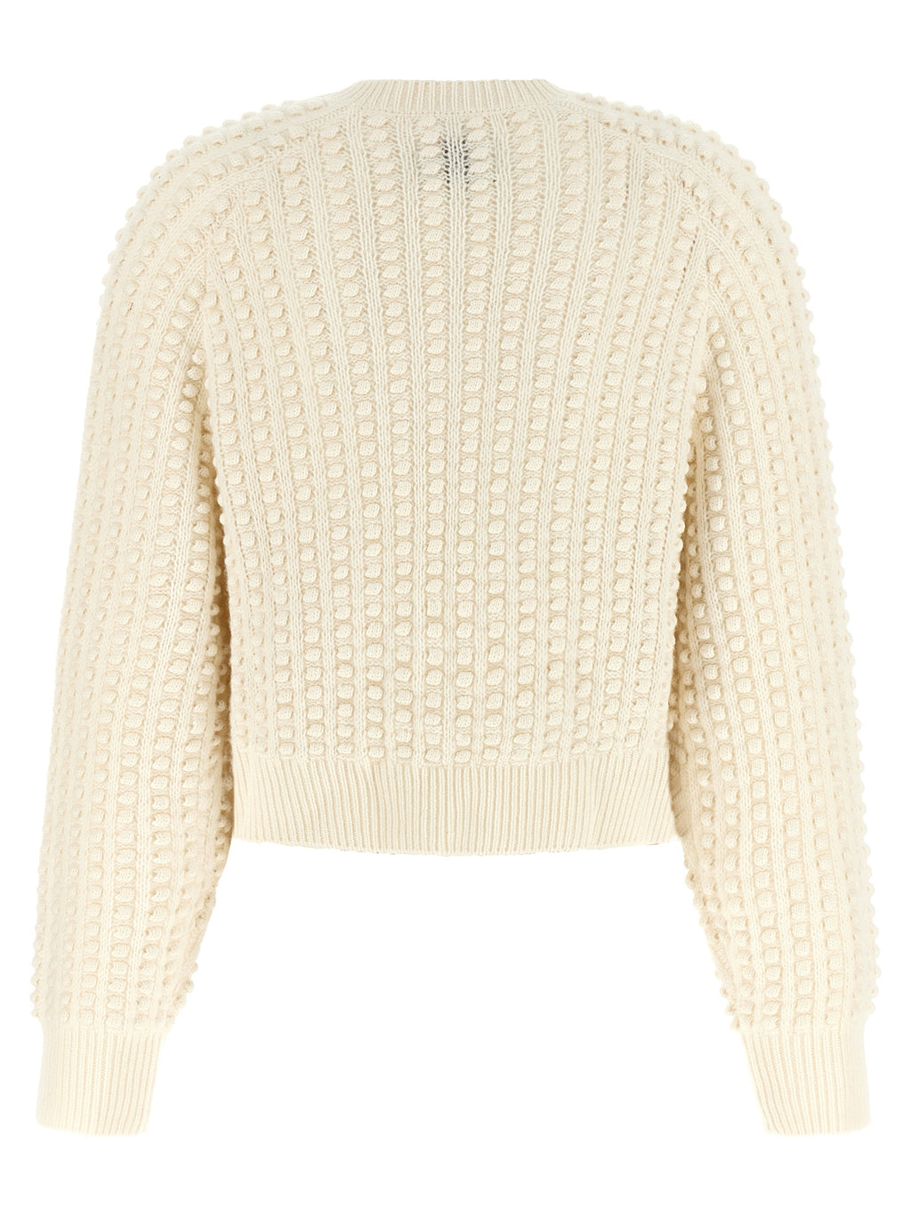 Loulou De Saison White Cashmere Cardigan