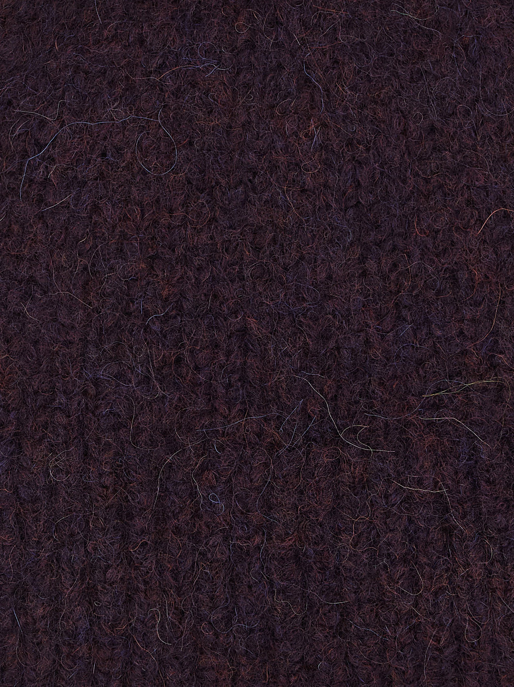 Dries Van Noten Purple Wool Beanie