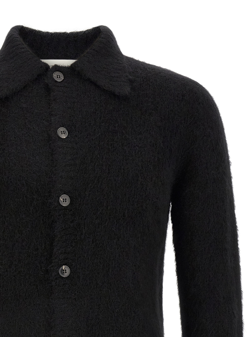 Dries Van Noten Black Wool Cardigan