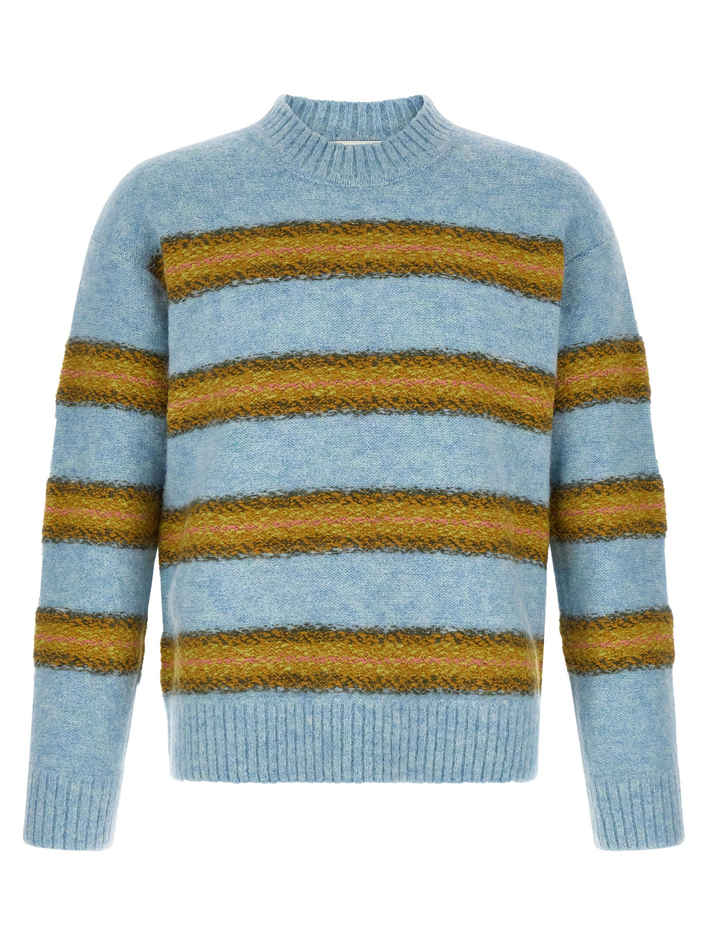 Dries Van Noten Blue Wool Cardigan