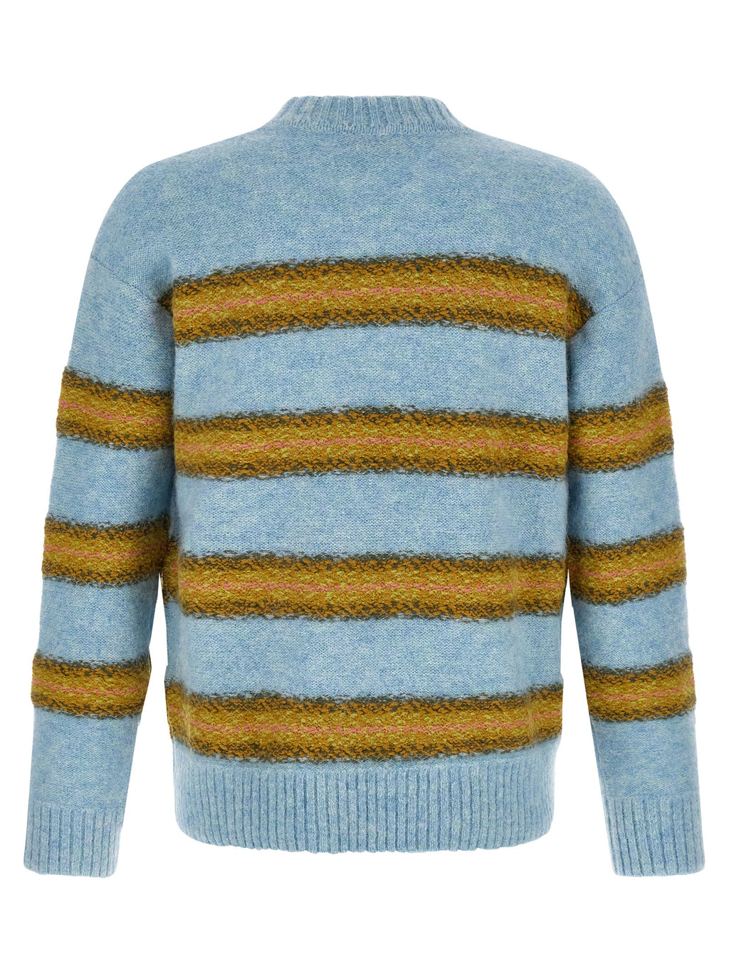 Dries Van Noten Blue Wool Cardigan