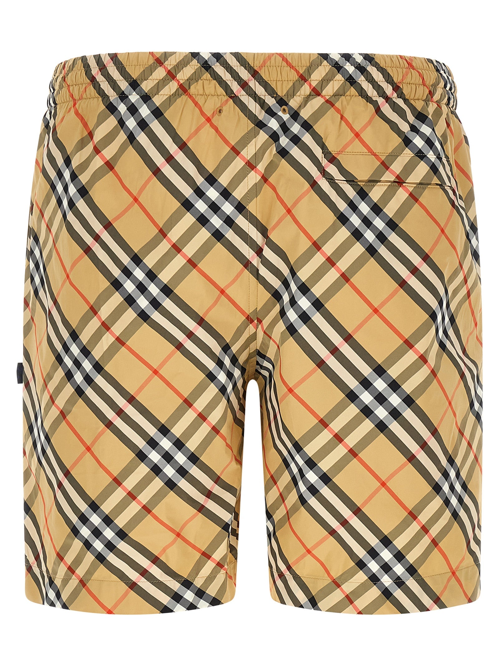 Burberry Beige Polyamide Swim Shorts