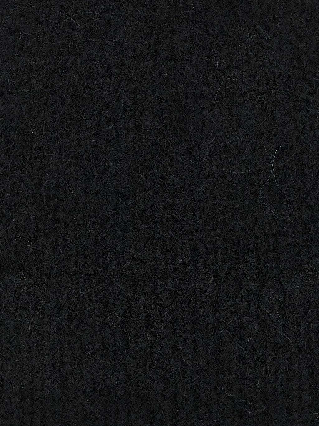 Dries Van Noten Black Wool Beanie
