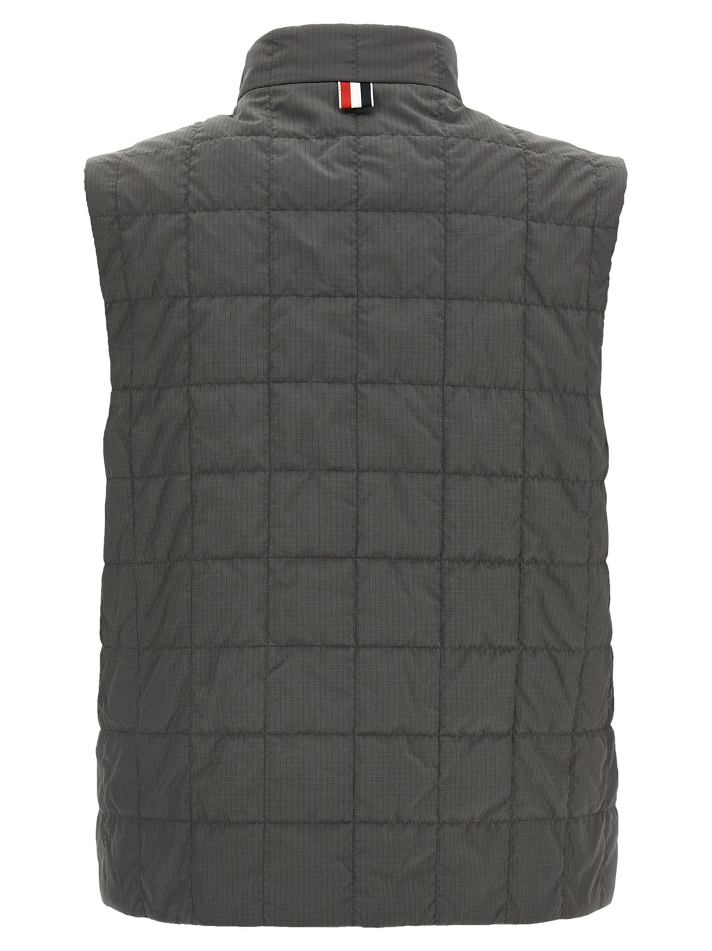 Thom Browne Gray Polyamide Sleeveless Jacket