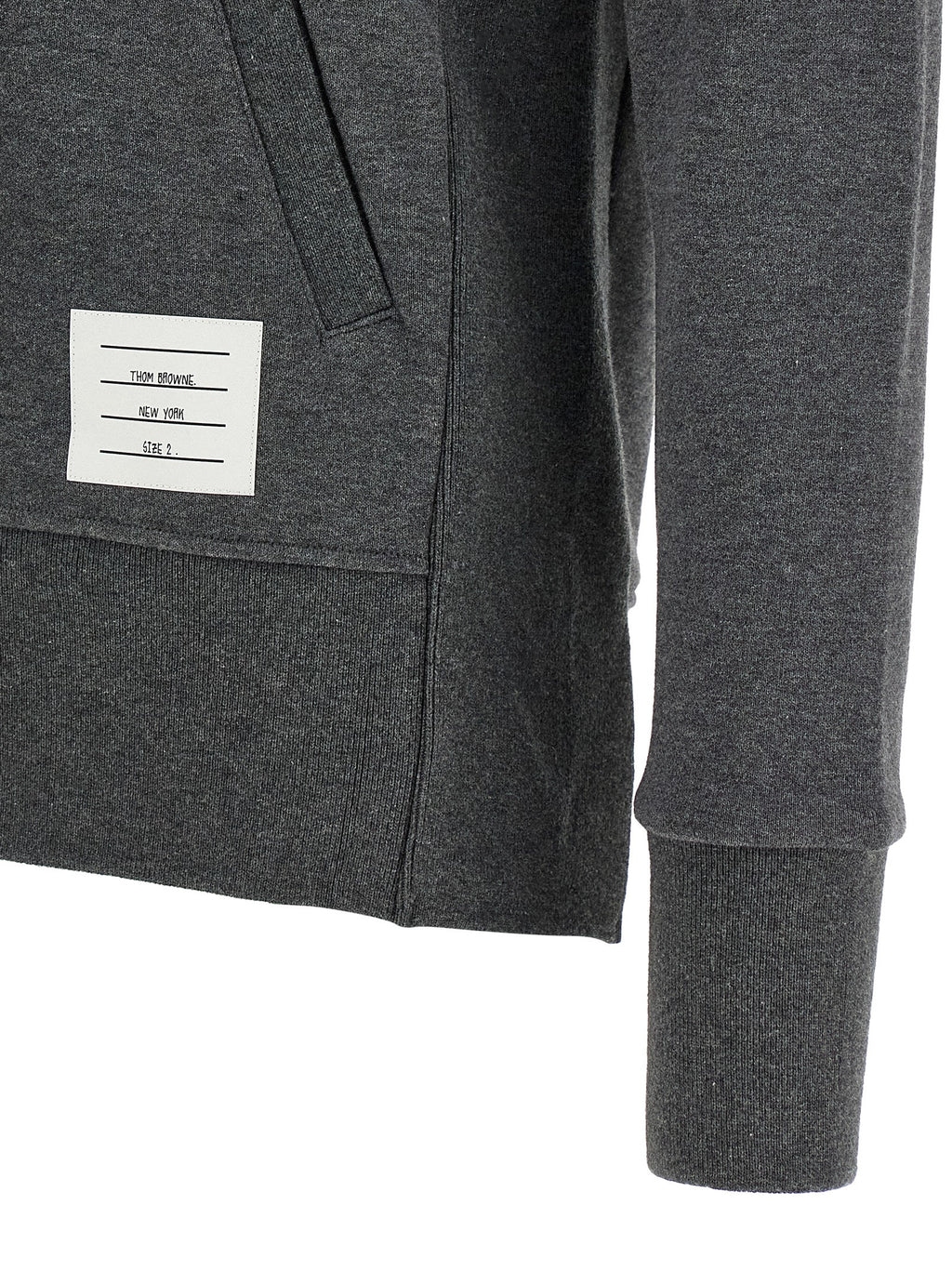 Sweatshirt en coton gris Thom Browne