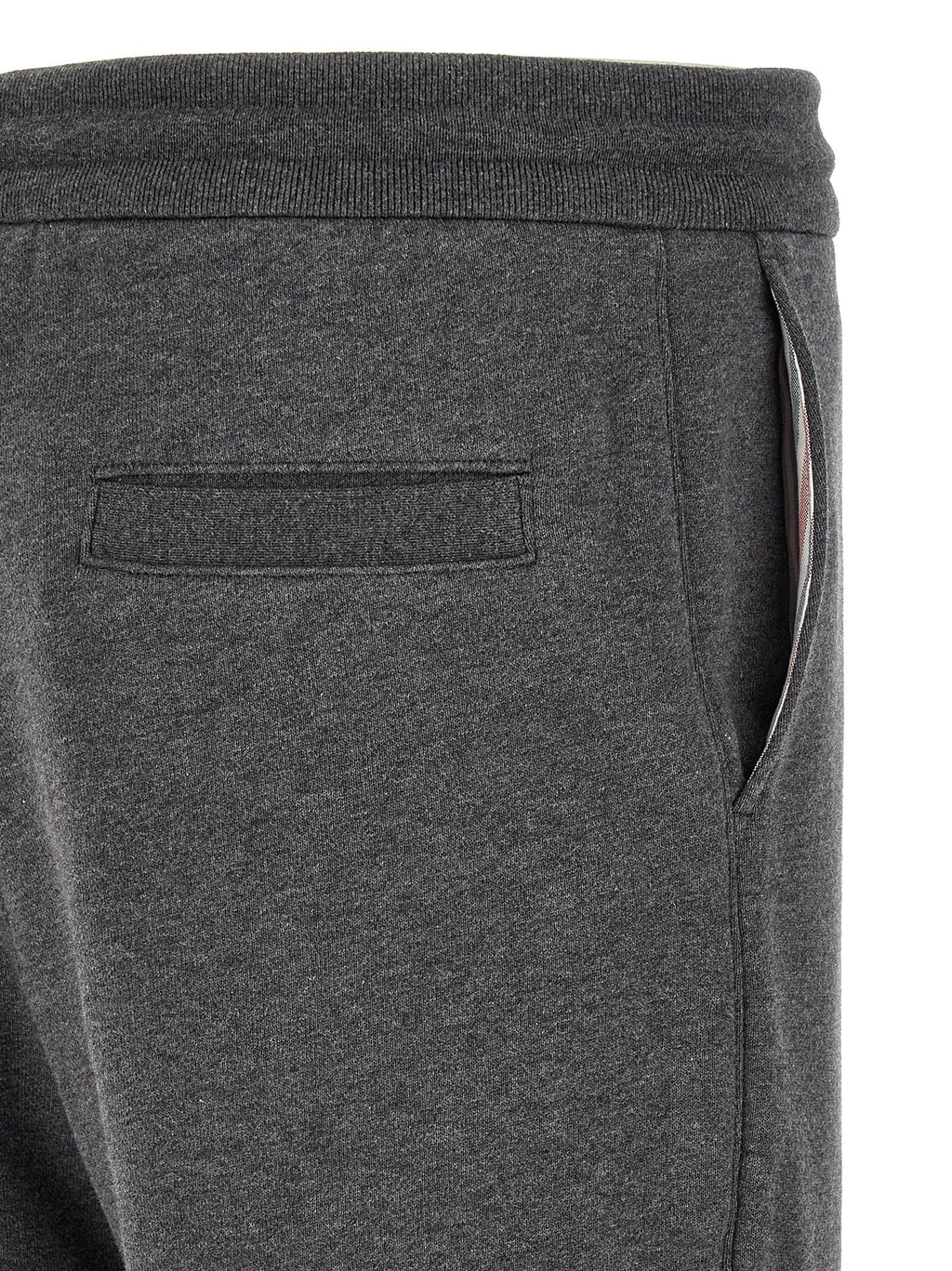 Thom Browne Gray Cotton Joggers (Workout Pants)
