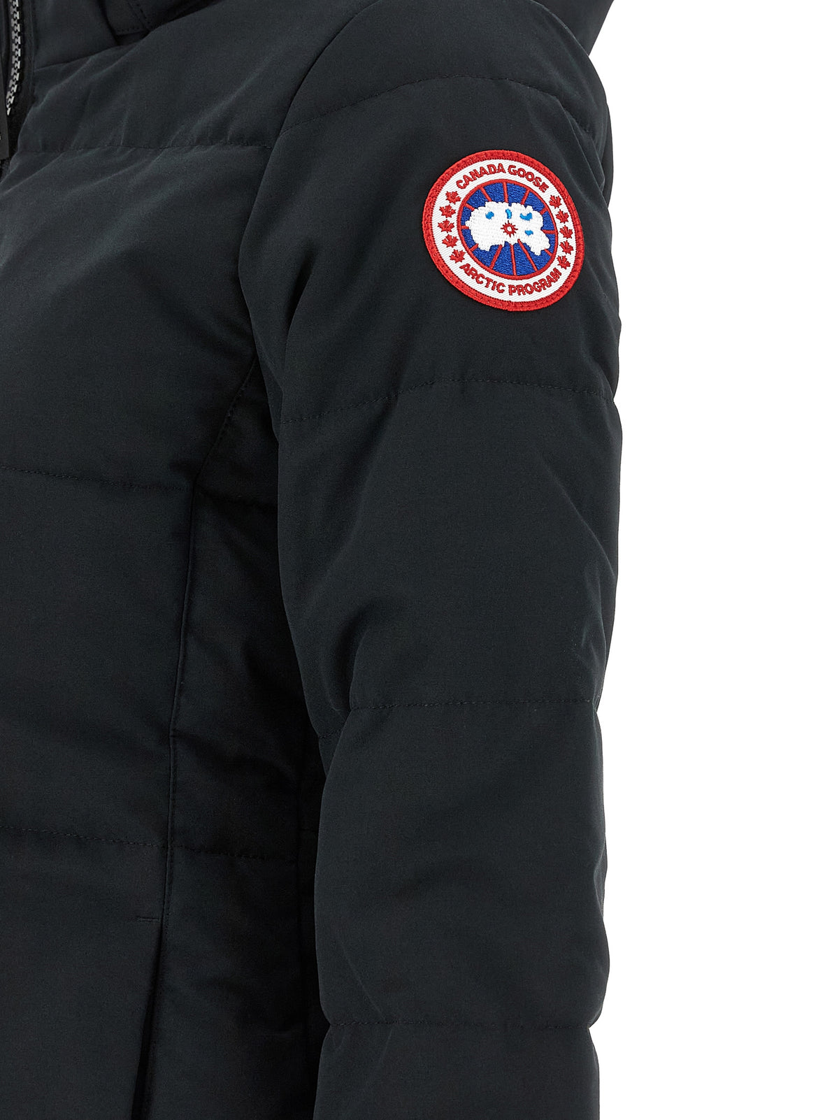 Canada Goose Schwarzer Polyester Parka
