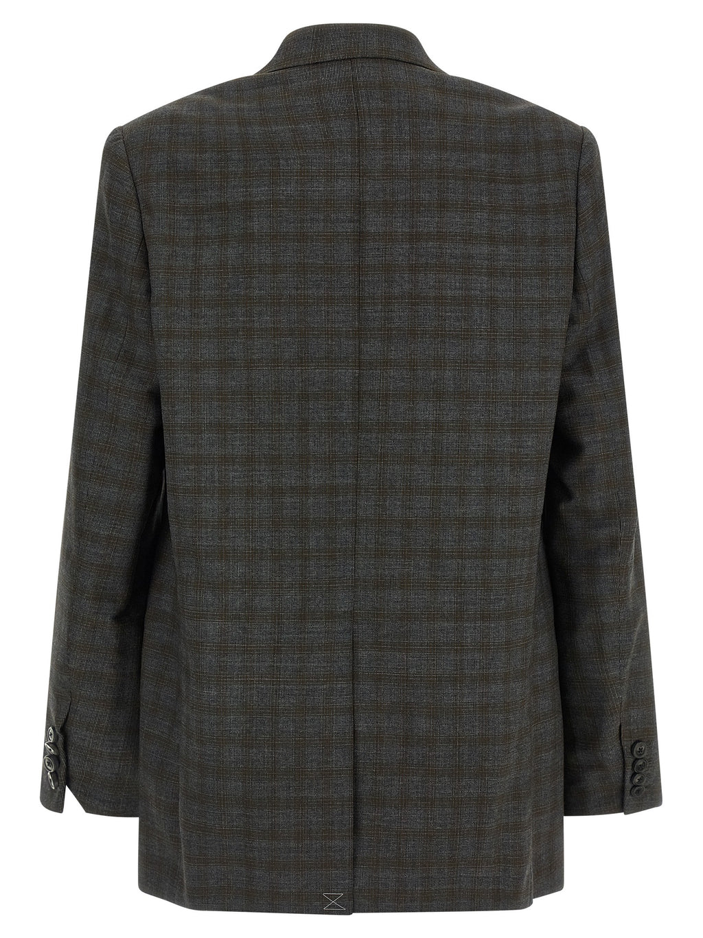 Dries Van Noten Gray Wool Blazer