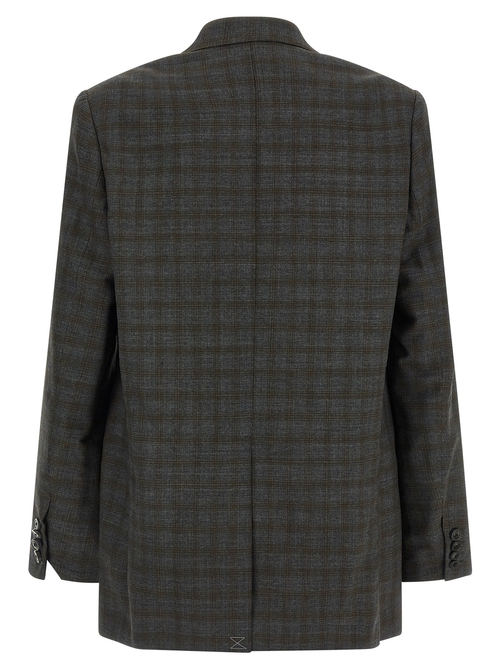 Dries Van Noten Gray Wool Blazer