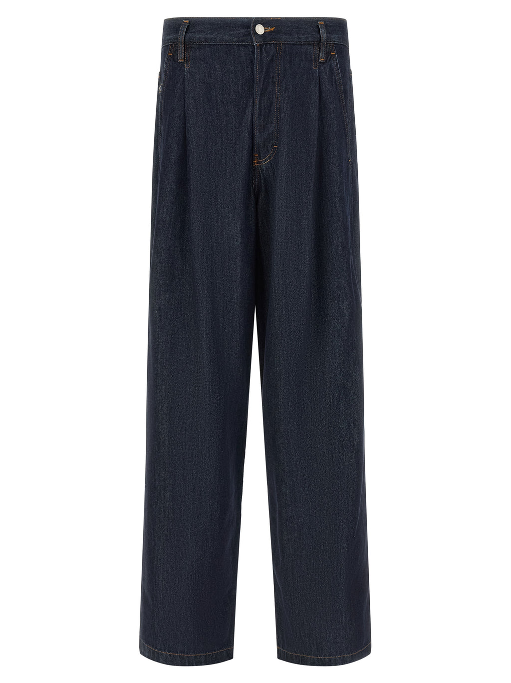 Dries Van Noten Blue Cotton Jeans Denim