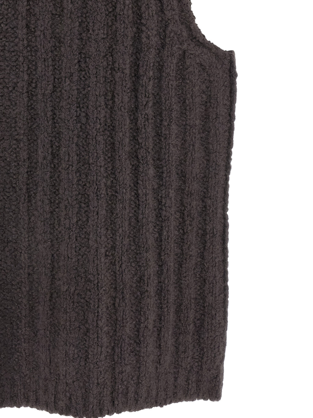 Rick Owens Gray Cashmere Sleeveles Sweater