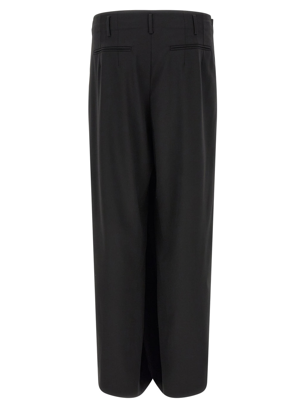 Kiko Kostadinov Black Virgin Wool Dress Pants