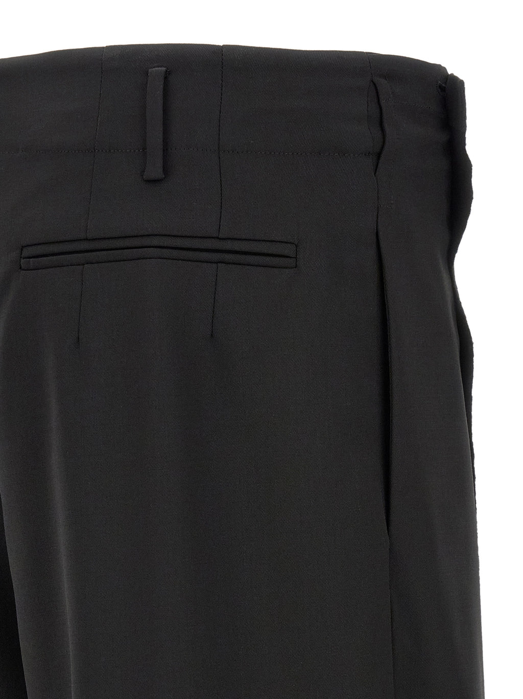 Kiko Kostadinov Black Virgin Wool Dress Pants