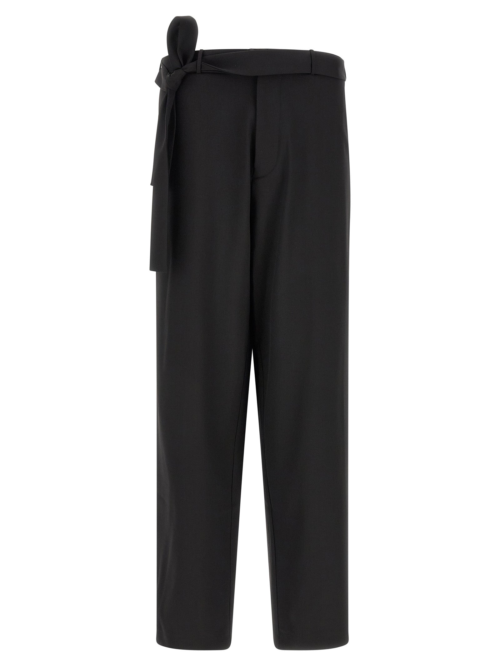 Kiko Kostadinov Black Virgin Wool Dress Pants