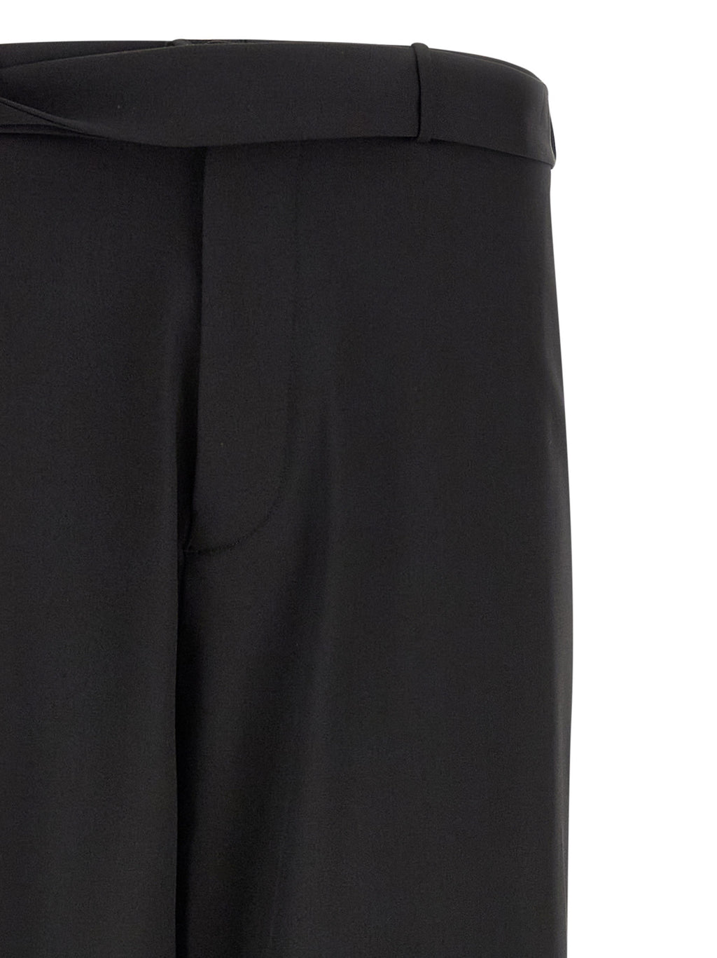 Kiko Kostadinov Black Virgin Wool Dress Pants