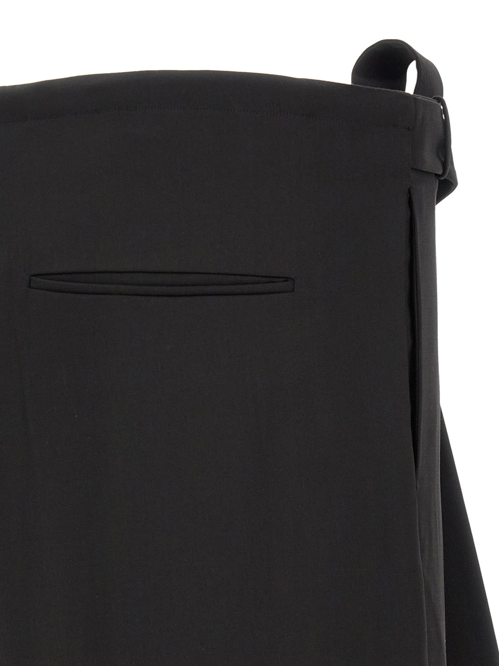 Kiko Kostadinov Black Virgin Wool Dress Pants