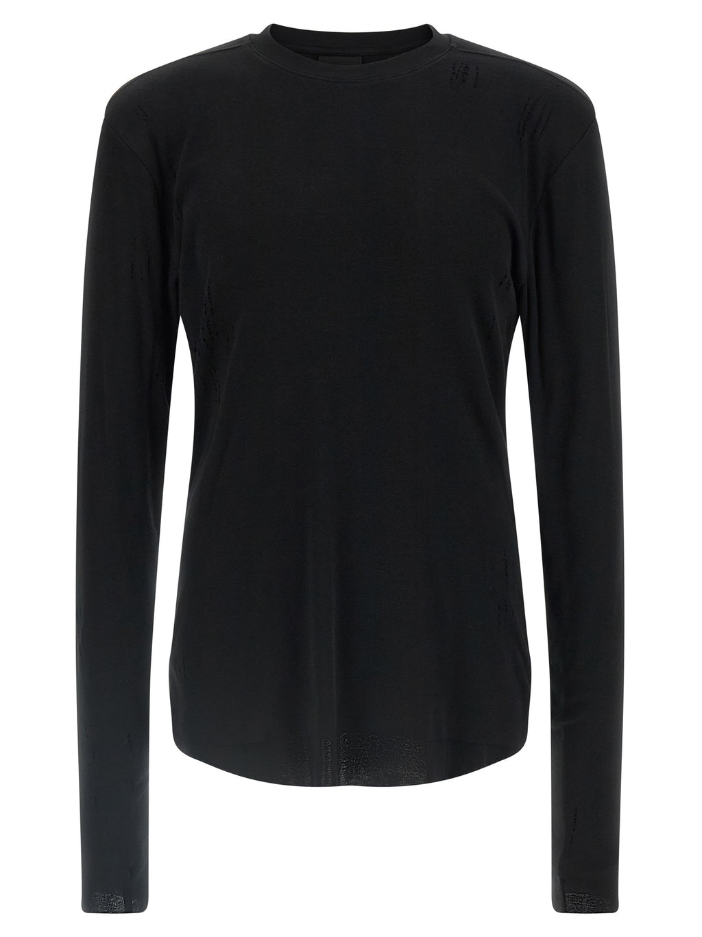 Thom Krom Black Cotton T-Shirt