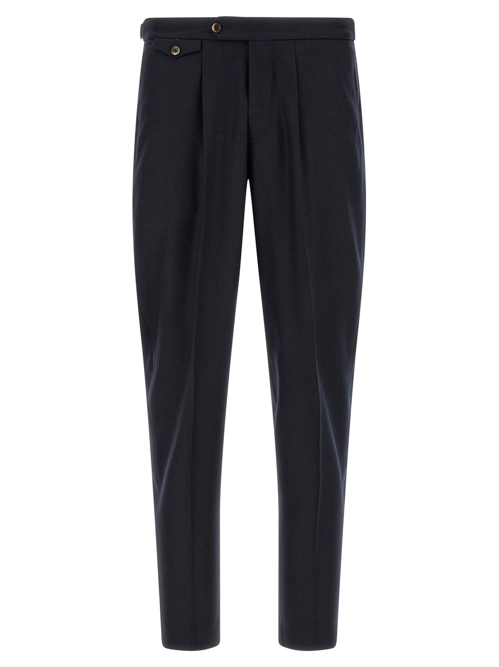 PT Torino Black Virgin Wool Dress Pants