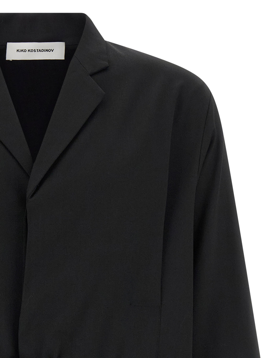 Kiko Kostadinov Black Virgin Wool Blazer