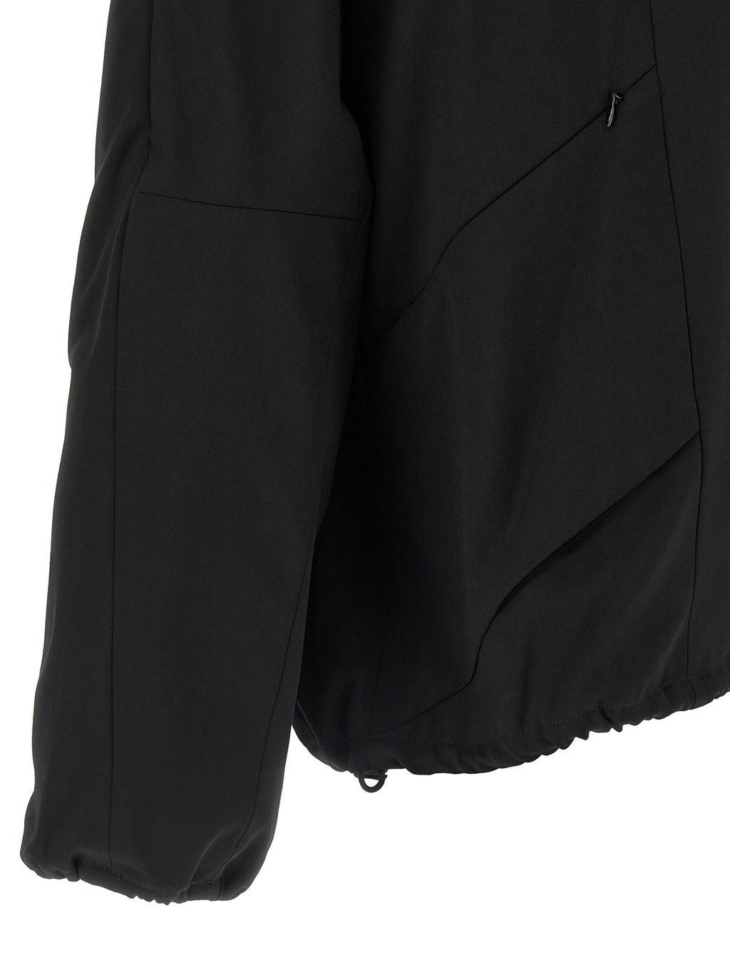 Kiko Kostadinov Black Virgin Wool Full-Length Jacket