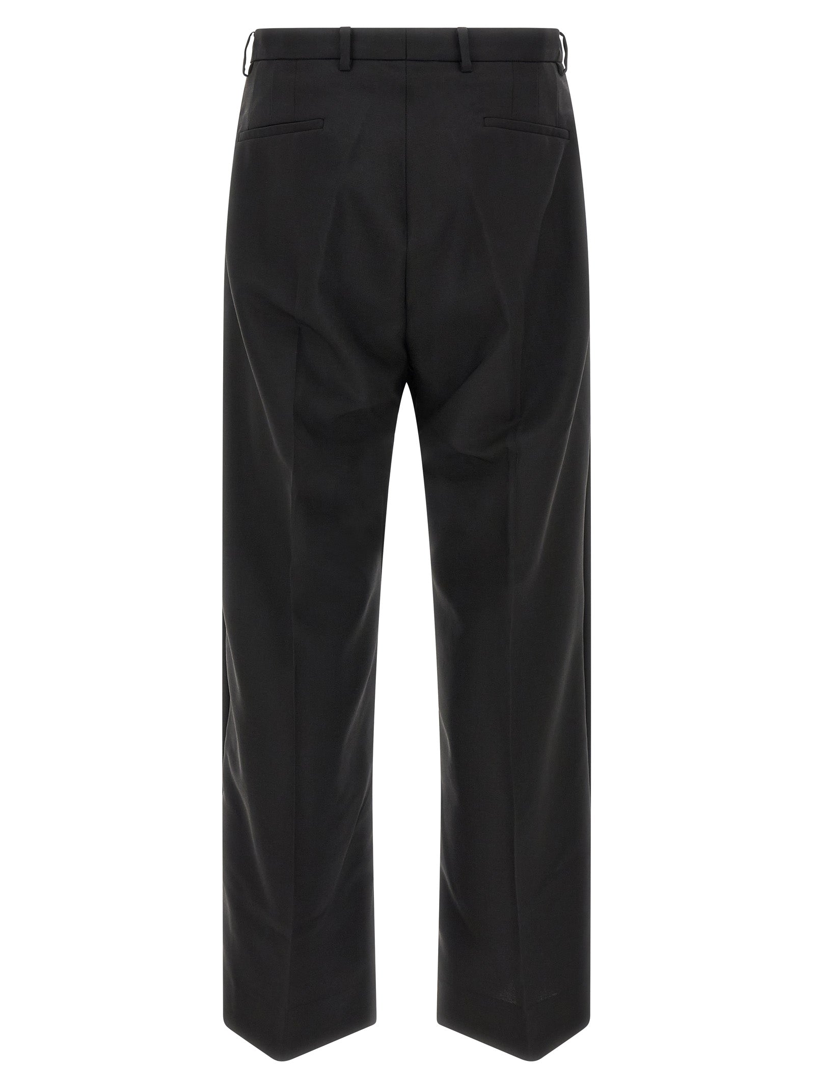 Kiko Kostadinov Black Wool Dress Pants