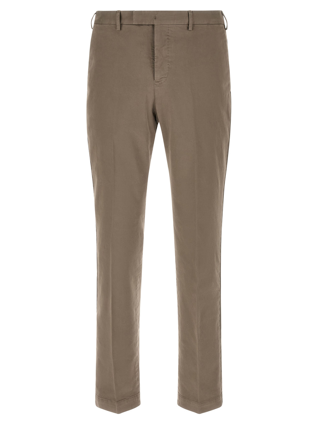 PT Torino Beige Cotton Casual Pants