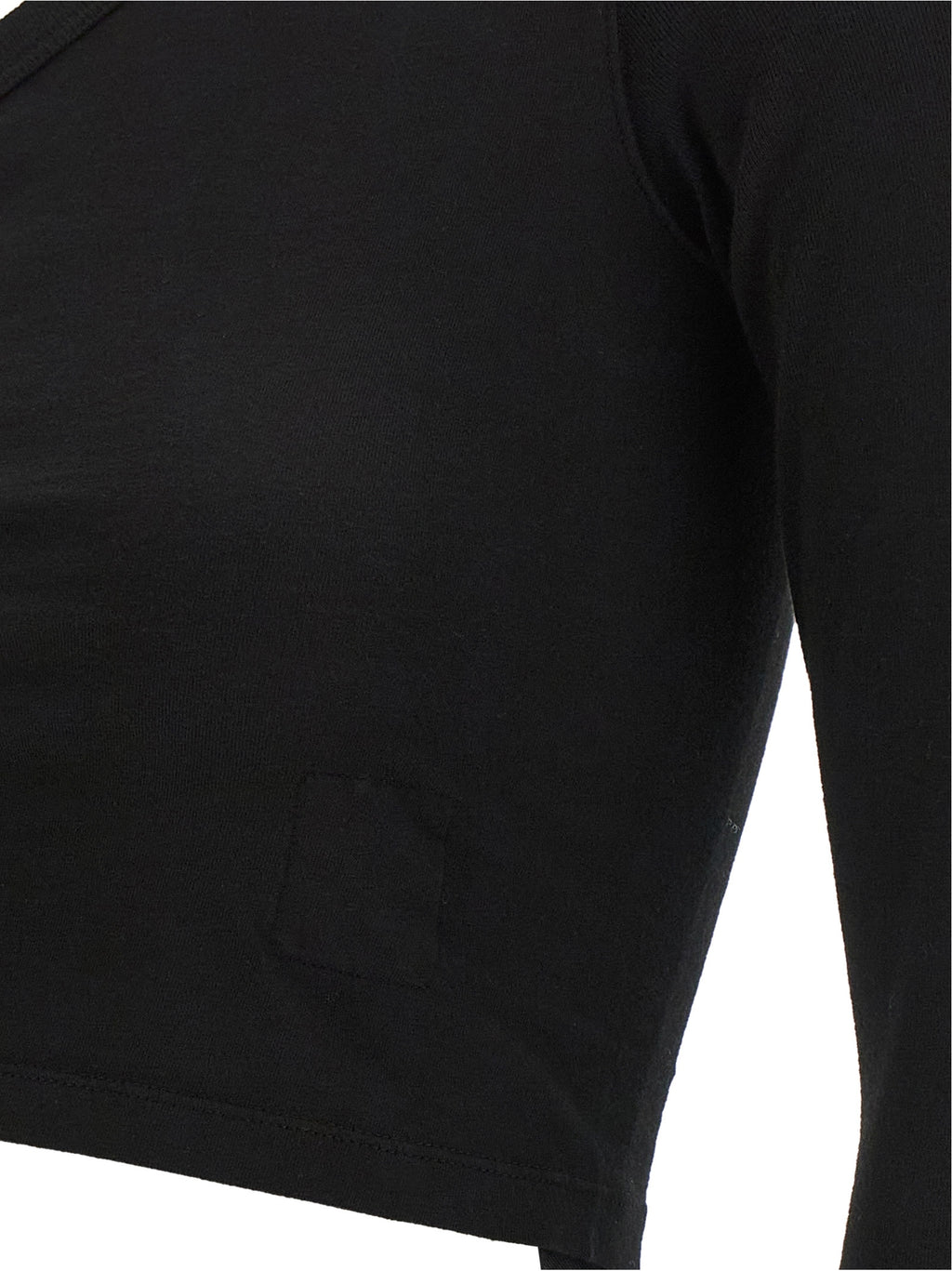 DRKSHDW Black Cotton Blouse