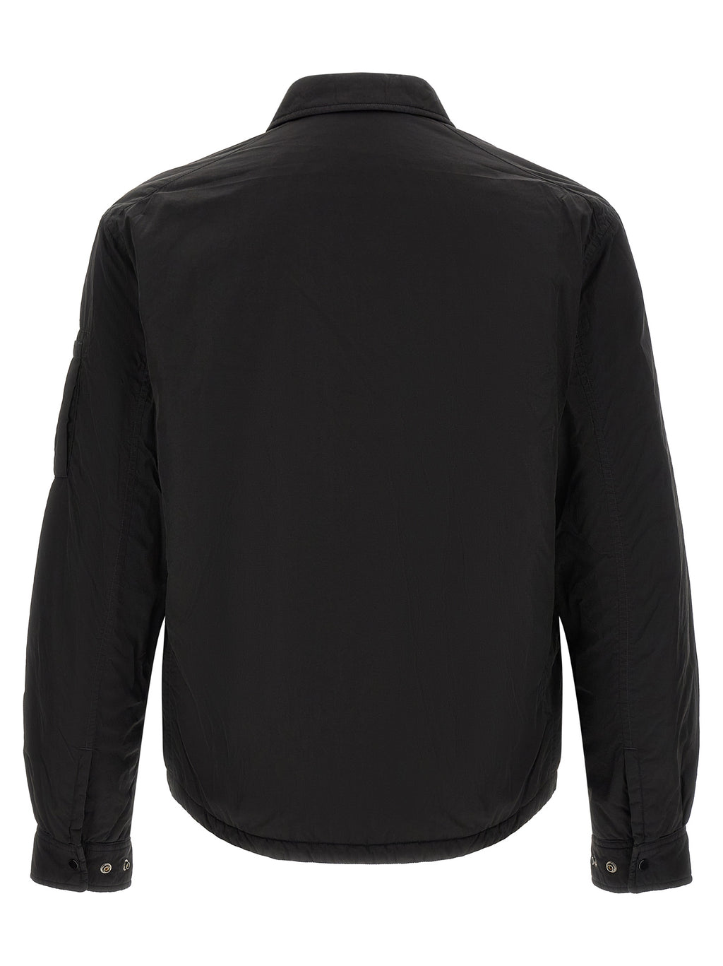 C.P. Company Black Polyamide Full-Length Jacket