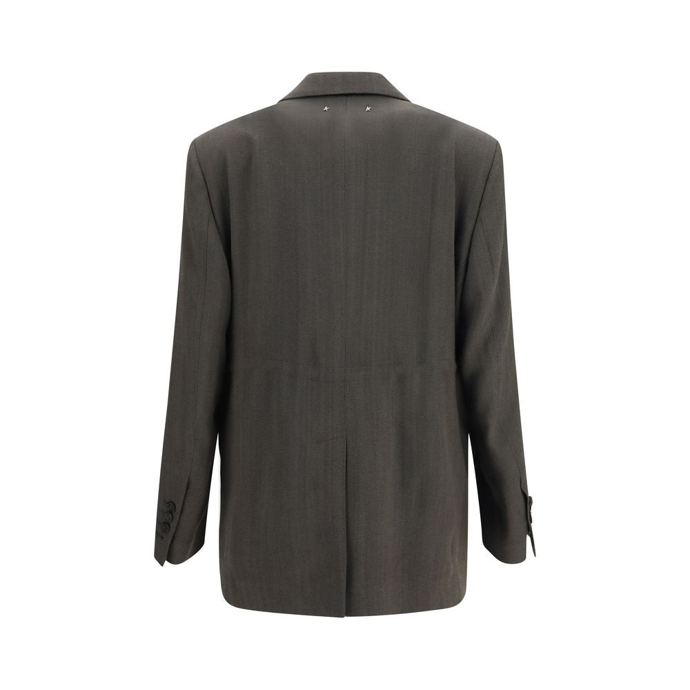 Golden Goose Bicolor Viscose Blazer