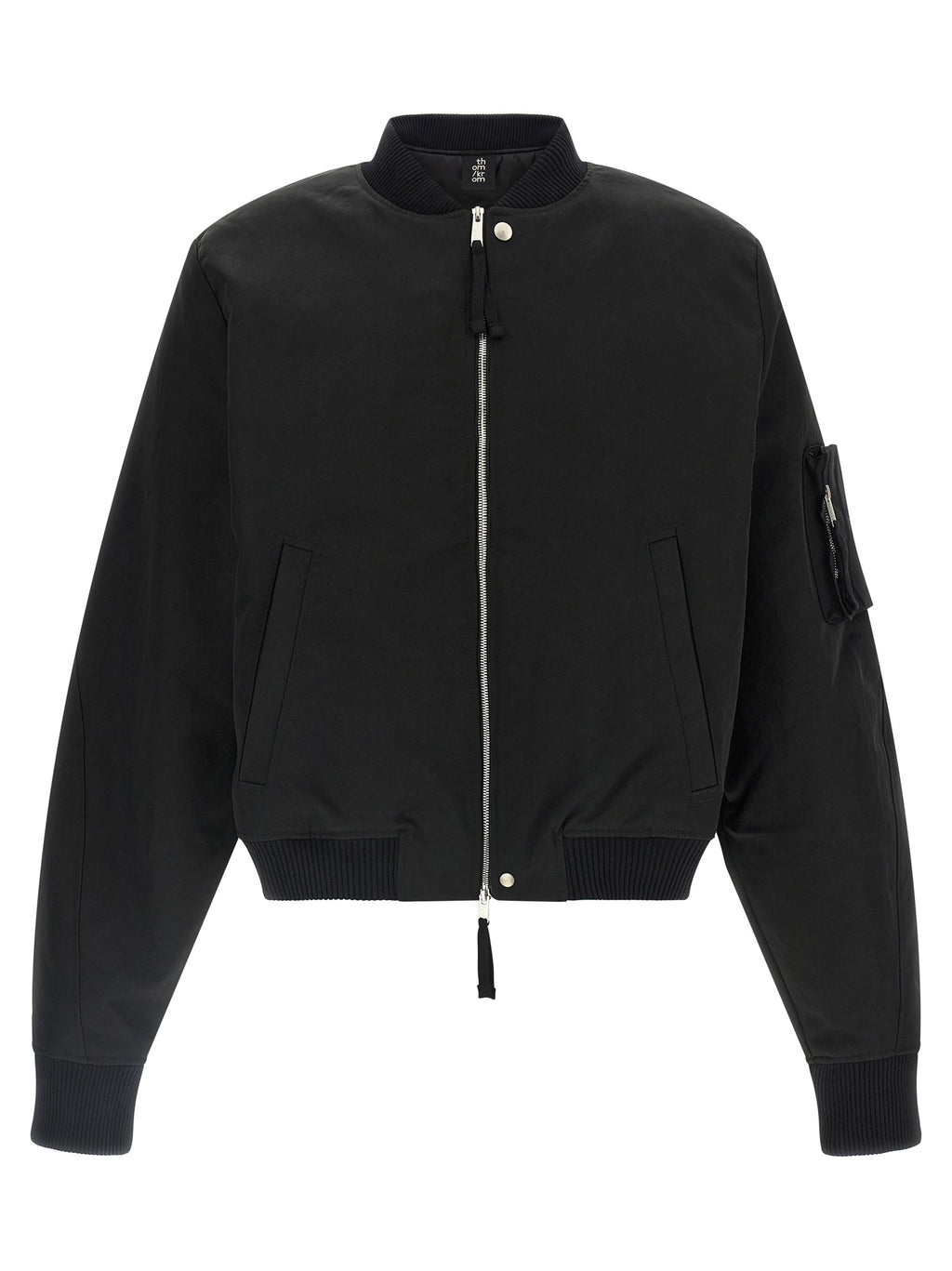 Thom Krom Black Recycled Polyamide Bomber