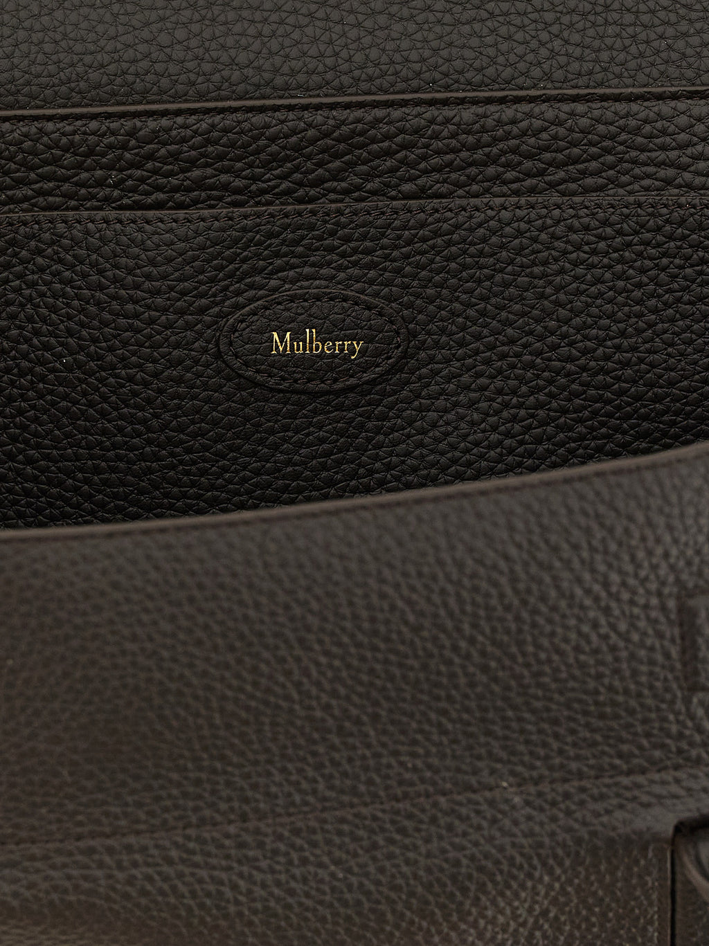 Mulberry Black Calfskin Shoulder Bag