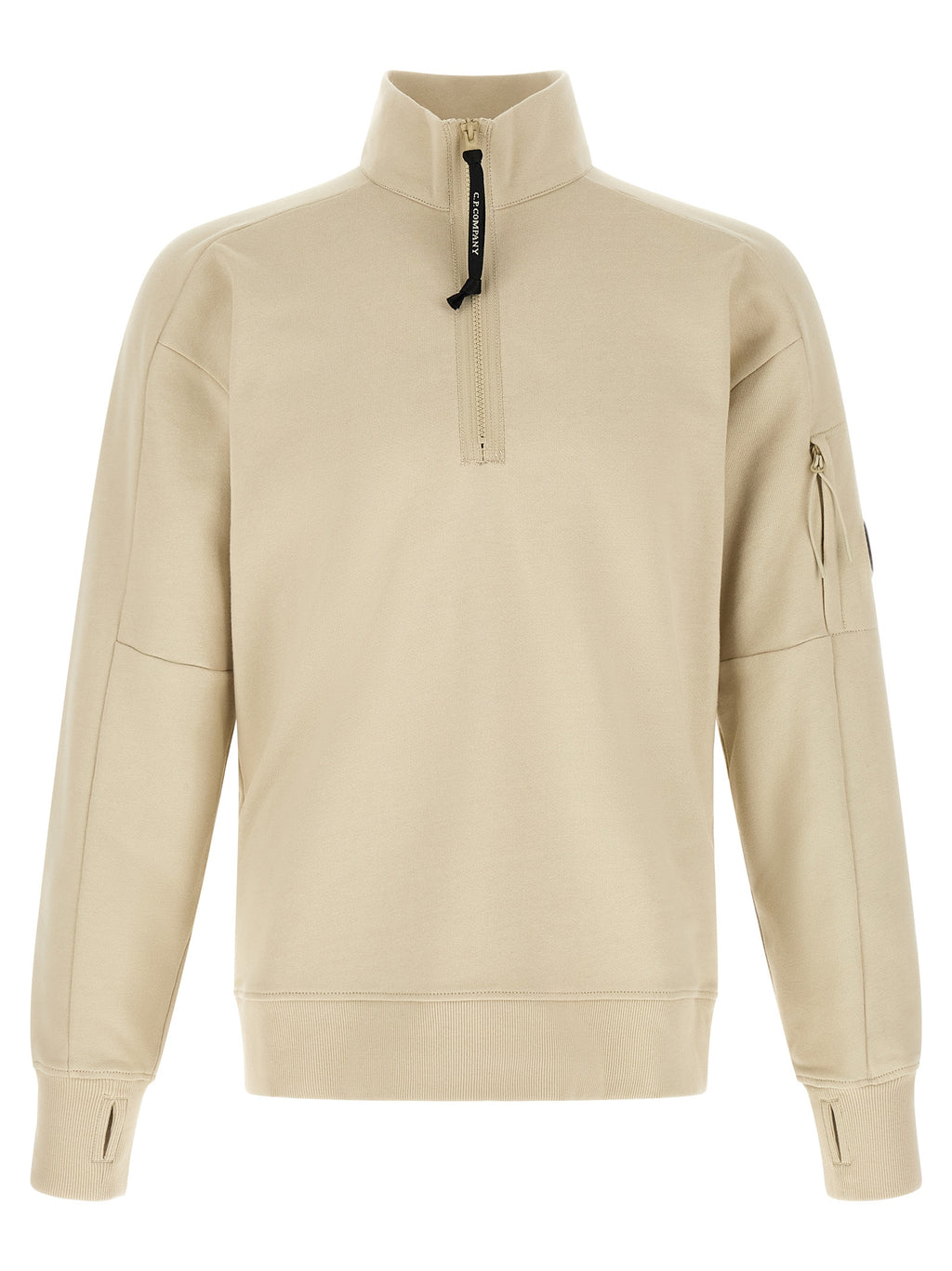 C.P. Company Beige Cotton Sweatshirt